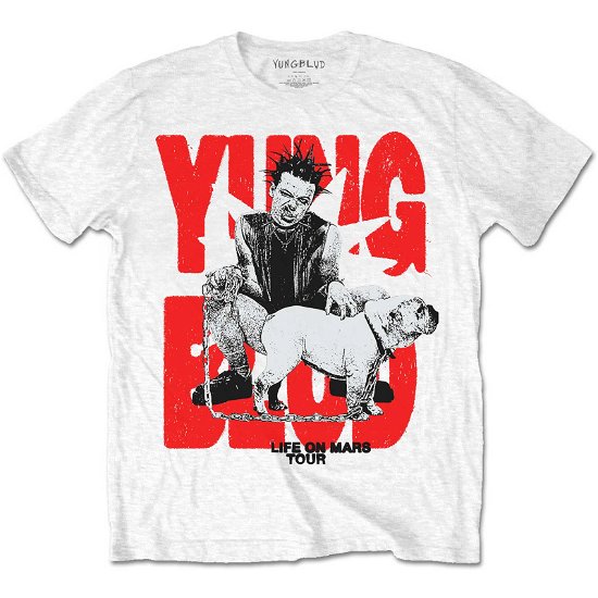Yungblud Unisex T-Shirt: Life on Mars Tour - Yungblud - Koopwaar -  - 5056561045221 - 