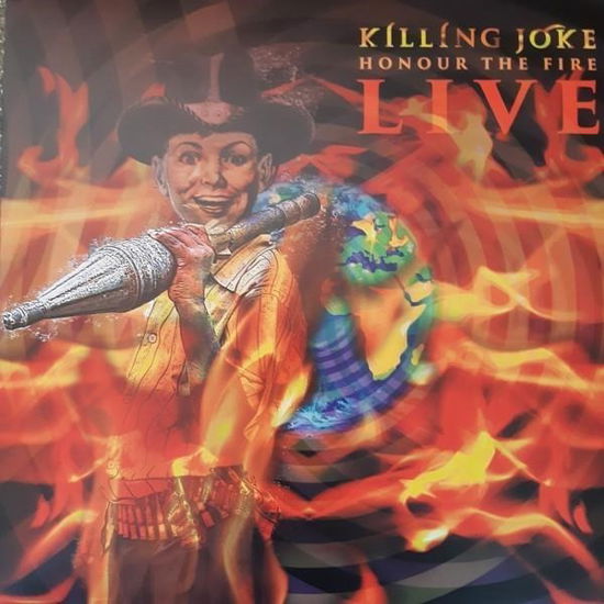 Cover for Killing Joke · Honour the Fire Live [flame Orange Vinyl 3lp] (LP) (2024)