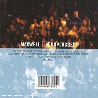 Maxwell - Unplugged - Maxwell - Muziek - CBS - 5099748829221 - 7 oktober 1999