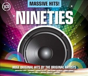 Cover for Various Artists · Massive Hits! - Nineties (CD) (2014)