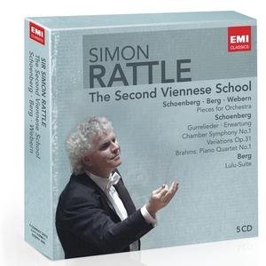 Cover for Rattle Simon · The Second Viennese School (CD) [Box set] (2010)