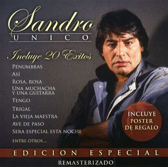 Cover for Sandro · Unico (CD) [Remastered edition] (2010)