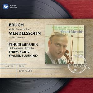 Cover for Menuhin Yehudi · Bruch / Mendelssohn Violin Conc (CD) [Deluxe edition] (2021)