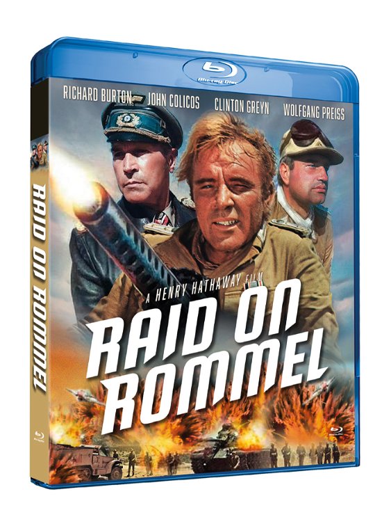 Cover for Raid on Rommel (Blu-ray) (2023)