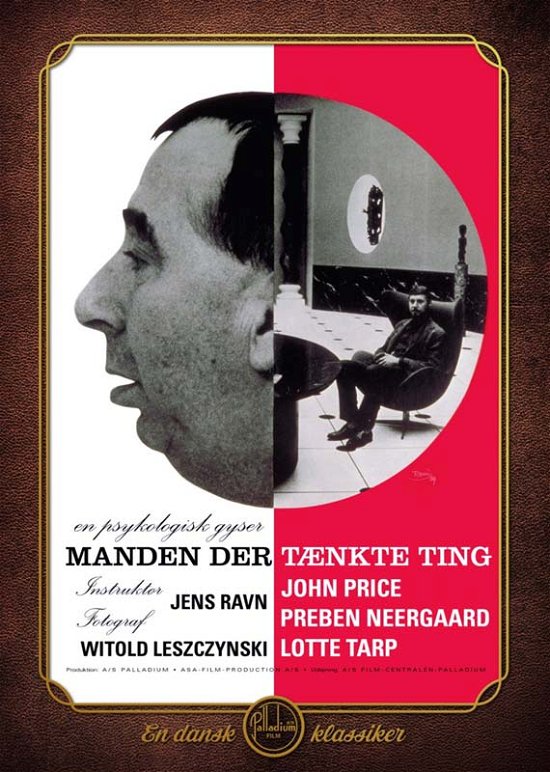 Cover for John Price / Preben Neergaard / Lotte Tarp · Manden Der Tænkte Ting (DVD) (2018)