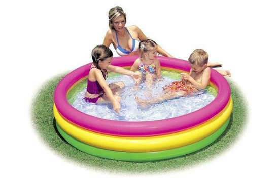 Cover for Intex · Intex Sunset Glow Pool 147x33 (Toys)