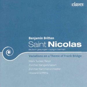 Cover for B. Britten · Saint Nicolas-cantata Op. (CD) (2003)