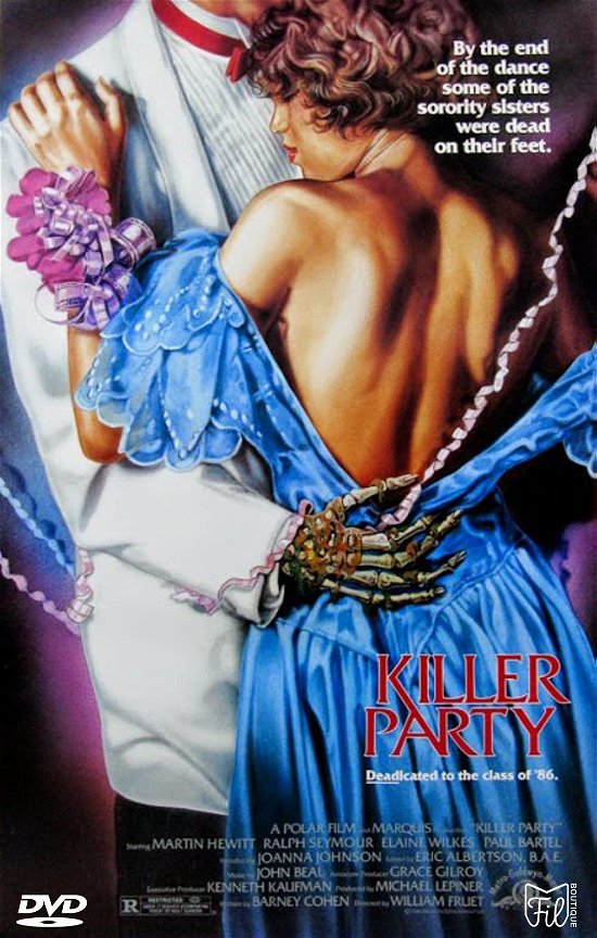 Cover for John Bealmartin Hewittralph Seymourelaine Wilkes · Killer Party (DVD) (2022)