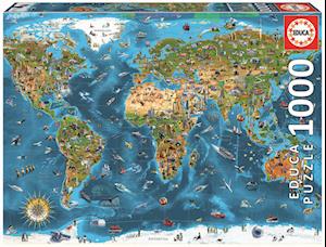 Cover for Puzzle · 1000 Pieces - Worlds Wonders (80-19022) (Zabawki)