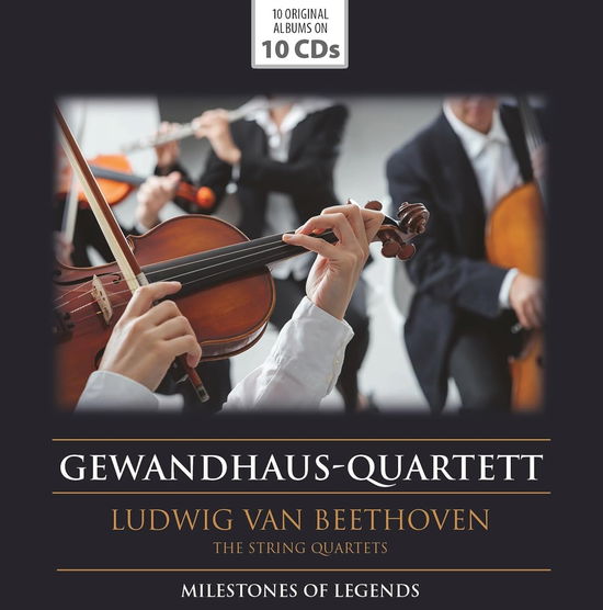 Cover for Gewandhaus Quartett · Beethoven: Die Streichquartette (CD) (2024)