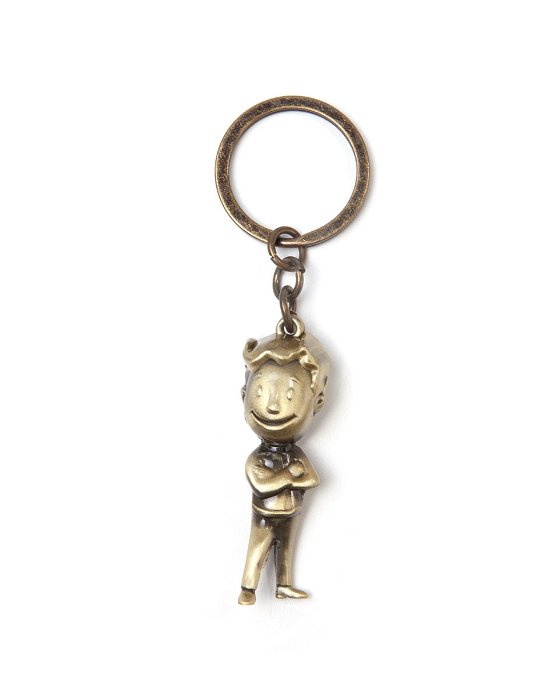 FALLOUT - Golden Vault Boy - Metal Keychain - Fallout - Merchandise -  - 8718526109221 - 