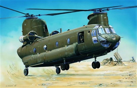 Cover for Trumpeter · 1/72 Ch-47d Chinook (Toys)