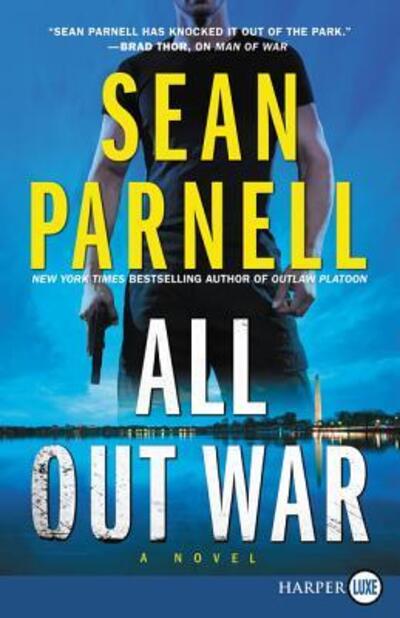 Cover for Sean Parnell · All Out War [Large Print] (Paperback Book) (2019)