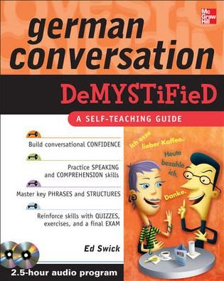 Cover for Ed Swick · German Conversation Demystified with Two Audio CDs - Demystified (Bok) [Ed edition] (2010)