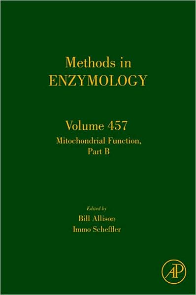 Cover for Anne Murphy · Mitochondrial Function, Part B: Mitochondrial Protein Kinases, Protein Phosphatases and Mitochondrial Diseases (Hardcover Book) (2009)