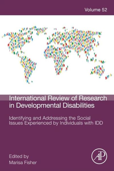 Cover for Fisher · Identifying and Addressing the Social Issues Experienced by Individuals with IDD (Gebundenes Buch) (2017)