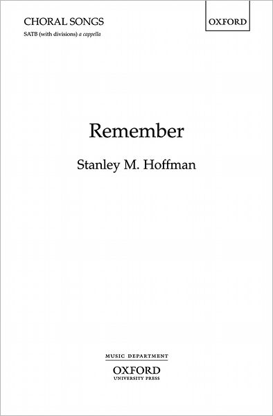 Remember -  - Książki - Oxford University Press - 9780193372221 - 8 września 2024