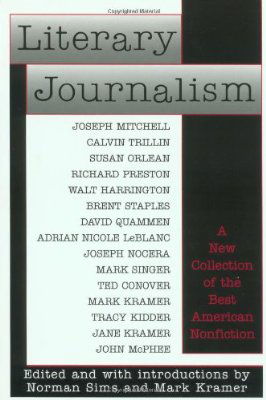 Cover for Mark Kramer · Literary Journalism (Paperback Book) (1995)