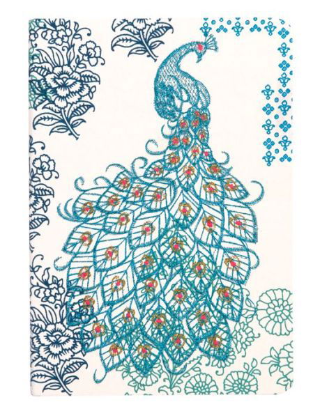 Cover for Galison · Peacock Handmade Embroidered Journal (Papirvare) (2015)