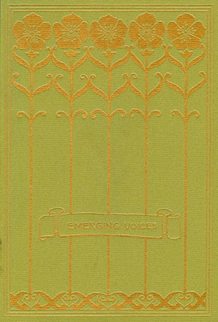 Cover for Emerging Voices: American Women Writers, 1650–1920 (Paperback Book) (2025)