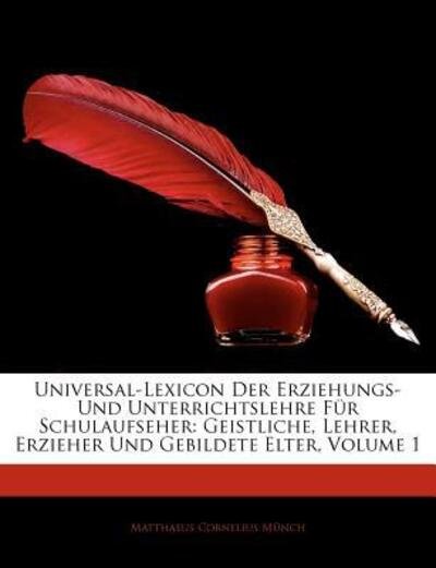 Cover for Münch · Universal-Lexicon Der Erziehungs- (Bog)