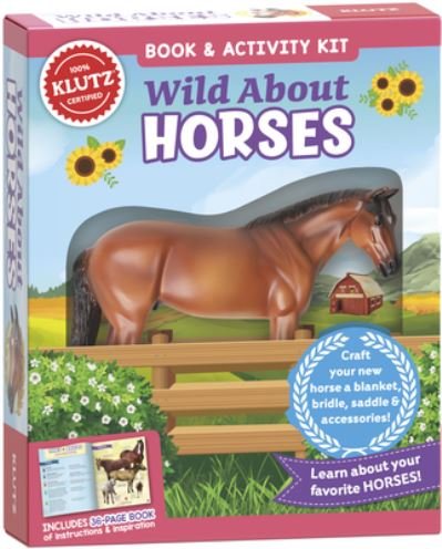 Cover for Editors of Klutz · Wild About Horses (Hardcover Book) (2021)