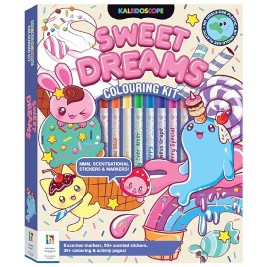 Cover for Hinkler Pty Ltd · Kaleidoscope Colouring Kit Sugar Rush - Colouring Kit (Paperback Book) (2023)