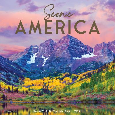 Scenic America 2025 12 X 12 Wall Calendar - Willow Creek Press - Gadżety - Willow Creek Press Calendars - 9781549248221 - 10 września 2024