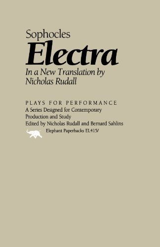 Cover for E. A. Sophocles · Electra - Plays for Performance Series (Paperback Book) (1993)