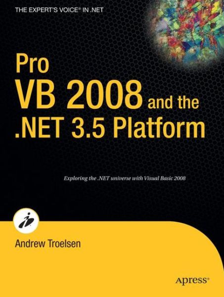 Cover for Andrew Troelsen · Pro VB 2008 and the .NET 3.5 Platform (Paperback Book) [3rd Corrected ed., Corr. 3rd printing edition] (2007)