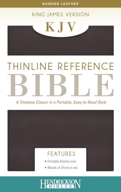 Cover for Hendrickson Publishers · KJV Thinline Bible, Burgundy, Bonded Leather (Leather Book) (2016)