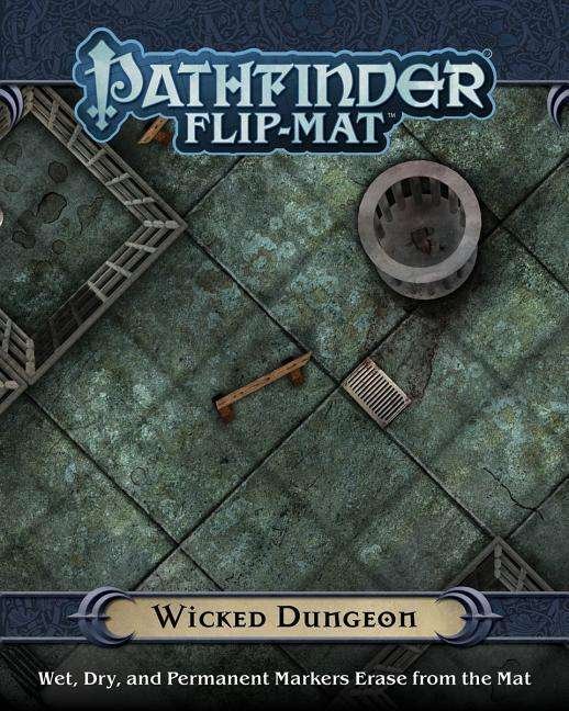 Pathfinder Flip-Mat: Wicked Dungeon - Jason A. Engle - Brætspil - Paizo Publishing, LLC - 9781640781221 - 16. april 2019