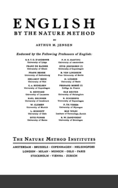 Cover for Arthur M Jensen · English by the Nature Method (Book) (2021)