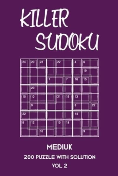Cover for Tewebook Sumdoku · Killer Sudoku Medium 200 Puzzle With Solution Vol 2 (Pocketbok) (2019)