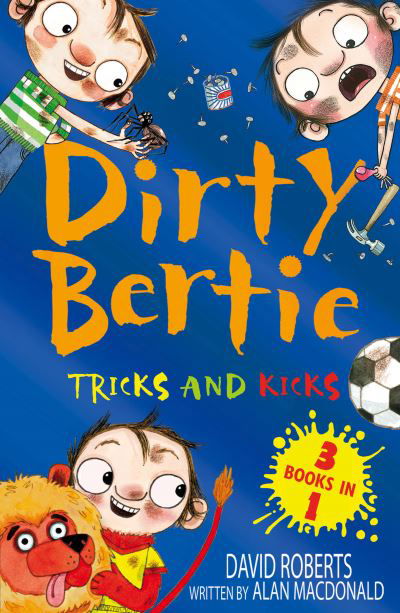 Cover for Alan MacDonald · Tricks and Kicks: Mascot! Spider! Ouch! - Dirty Bertie (Paperback Bog) (2021)