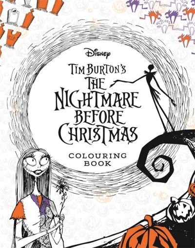 Cover for Walt Disney · Disney Tim Burton's The Nightmare Before Christmas Colouring Book (Paperback Bog) (2021)