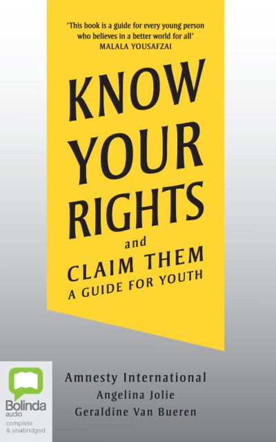 Cover for Amnesty International · Know Your Rights and Claim Them (CD) (2021)