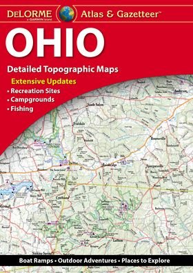 Cover for Rand McNally · Delorme Ohio Atlas &amp; Gazetteer (Paperback Book) (2019)
