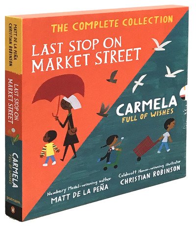 Cover for Matt De La Pena · Last Stop on Market Street and Carmela Full of Wishes Box Set (Innbunden bok) (2019)