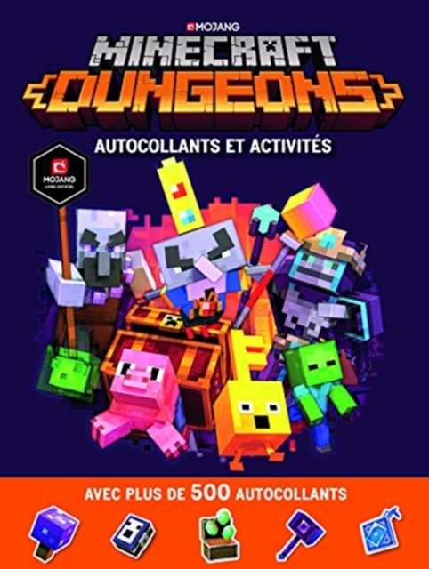 Minecraft Dungeons Sticker Book - Egmont Publishing UK - Bøger - Gallimard-Jeunesse - 9782075151221 - 4. marts 2021
