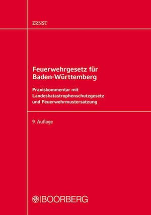 Cover for Ernst · Feuerwehrgesetz für Baden-Württem (Book)