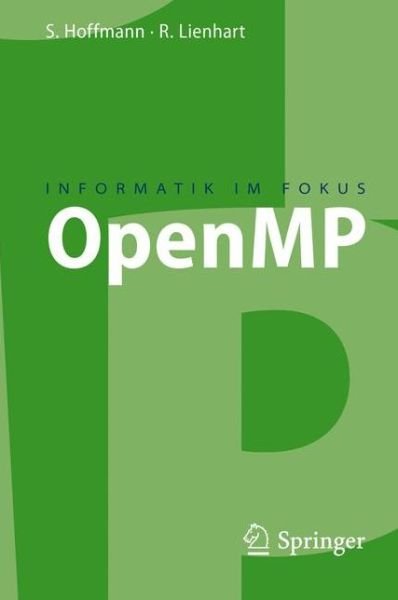 Cover for 9783540731238 · Openmp (Paperback Bog) [German, 1. Aufl. 2008. Korr. Nachdruck 2009 edition] (2008)