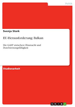 Cover for Stork · EU-Herausforderung: Balkan (Book) [German edition] (2013)