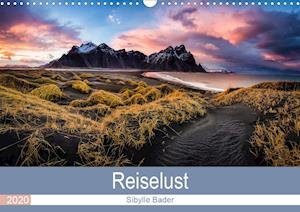 Cover for Bader · Reiselust 2020 (Wandkalender 2020 (Book)