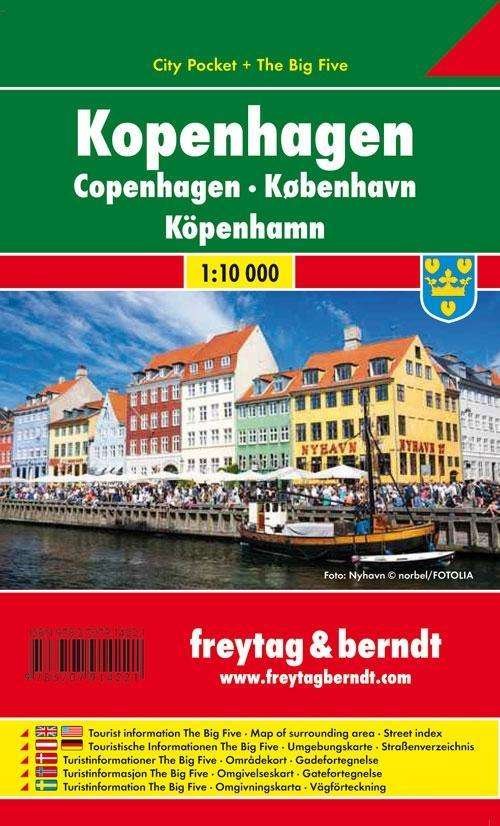 Freytag & Berndt City Map: København, Copenhagen - Freytag & Berndt - Libros - Freytag & Berndt - 9783707914221 - 1 de julio de 2020
