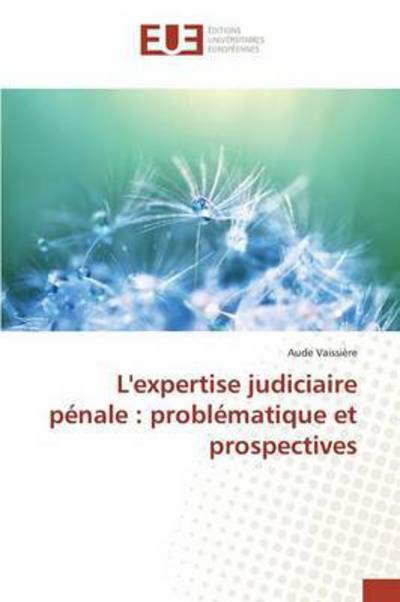 Cover for Vaissiere Aude · L'expertise Judiciaire Penale: Problematique et Prospectives (Paperback Book) (2018)