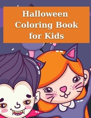 Cover for Julie Karston · Halloween Coloring Book for Kids (Paperback Bog) (2021)