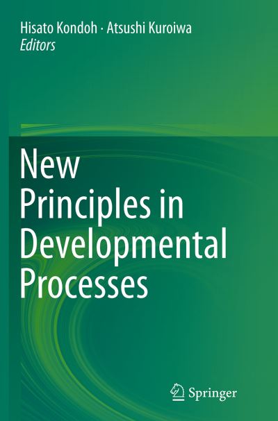 Cover for New Principles in Developmental Processes (Paperback Book) [Softcover reprint of the original 1st ed. 2014 edition] (2016)