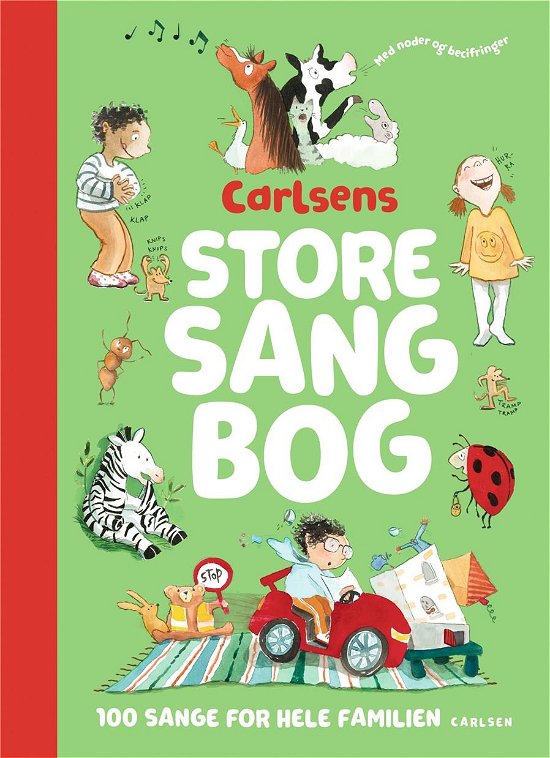 Cover for . · Carlsens store sangbog (Gebundesens Buch) [1. Ausgabe] (2021)