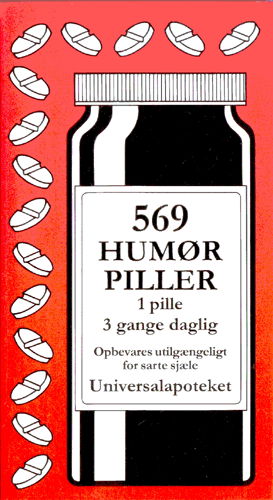 Cover for Jacob Wisby · 569 humørpiller (Hæftet bog) [1. udgave] (1998)